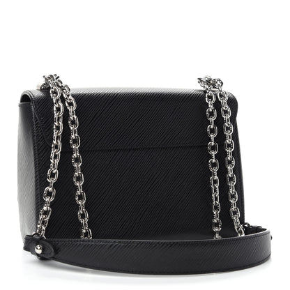 Louis Vuitton Epi Twist Shoulder Bag MM Black 3 of 9