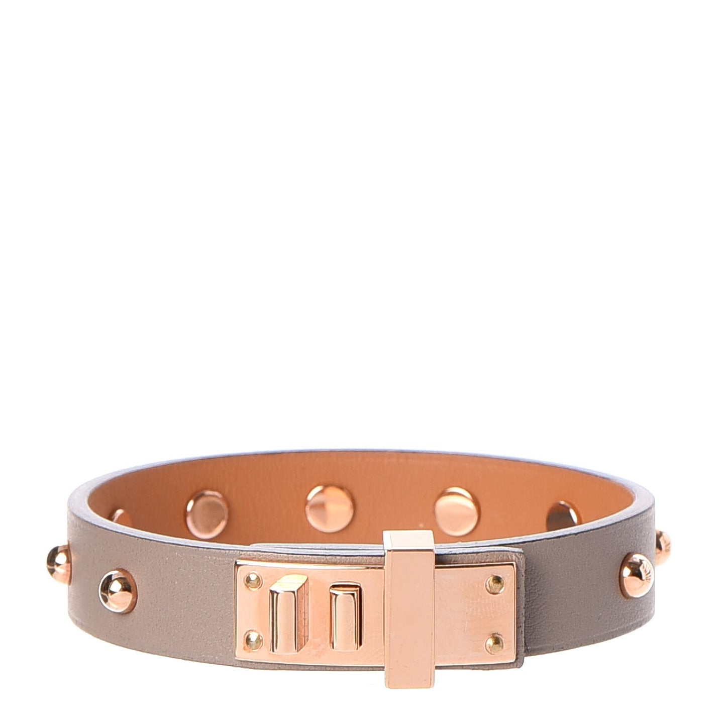 Swift Mini Dog Clous Ronds Bracelet T3 Gris Asphalte