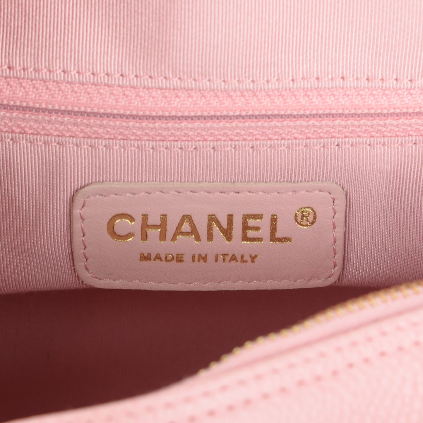 Caviar Quilted Small Bowler Pink