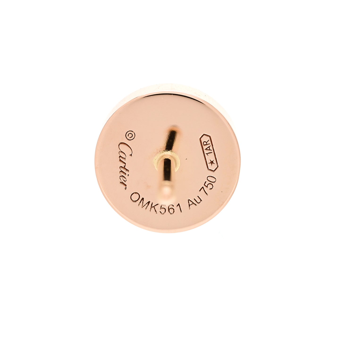 18K Pink Gold LOVE Earrings