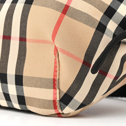 Burberry Nylon Vintage Check Medium Sonny Bum Bag Archive Beige Black 10 of 10