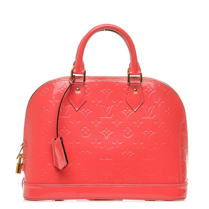 Louis Vuitton Vernis Alma PM Rose Litchi 1 of 7