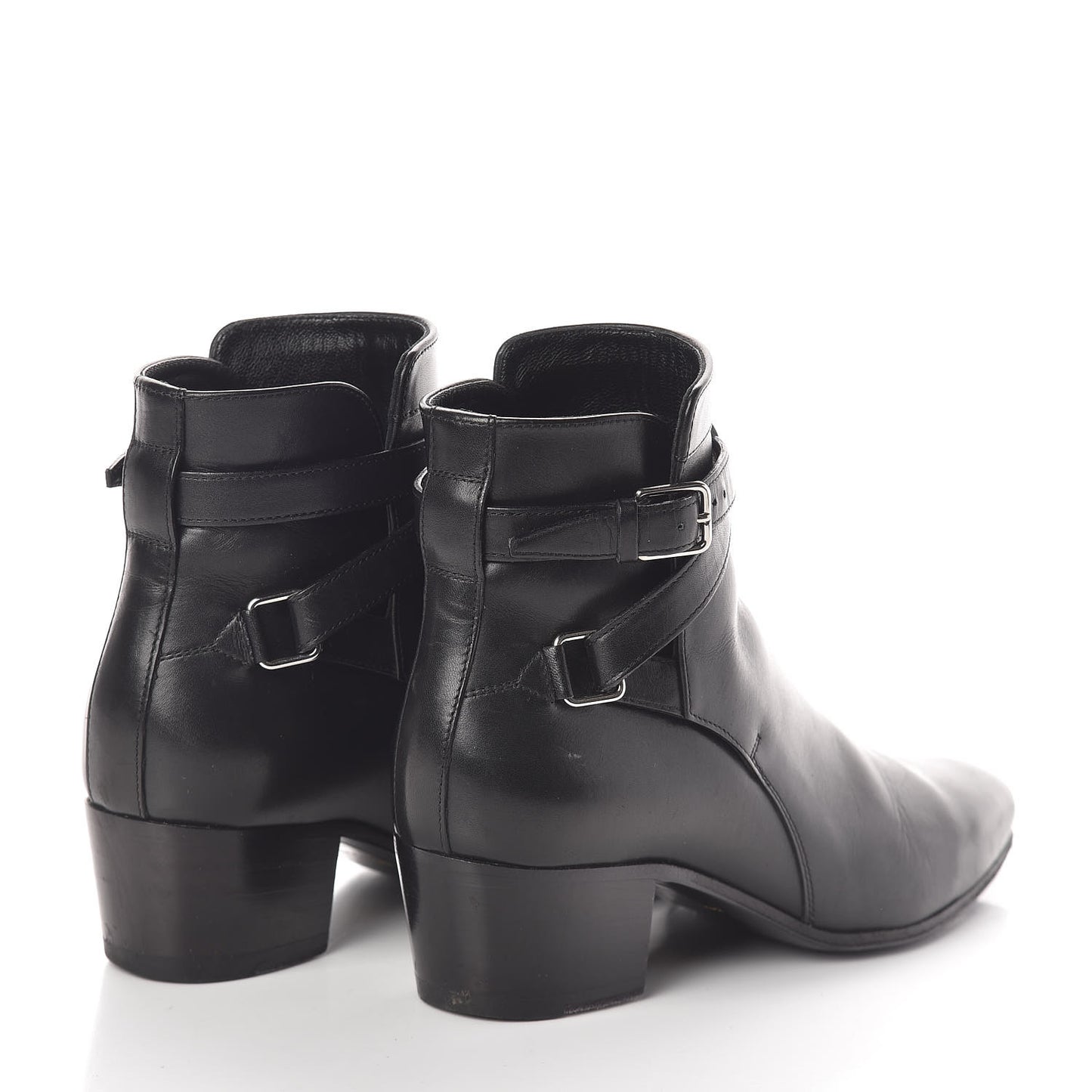 Smooth Jodhpur Calfskin Blake Ankle Boots 35 Black