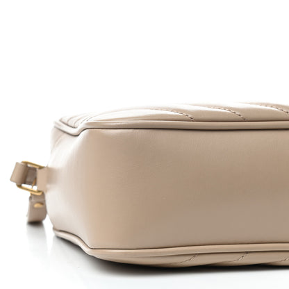 Saint Laurent Calfskin Matelasse Monogram Lou Camera Bag Nude Powder 6 of 8