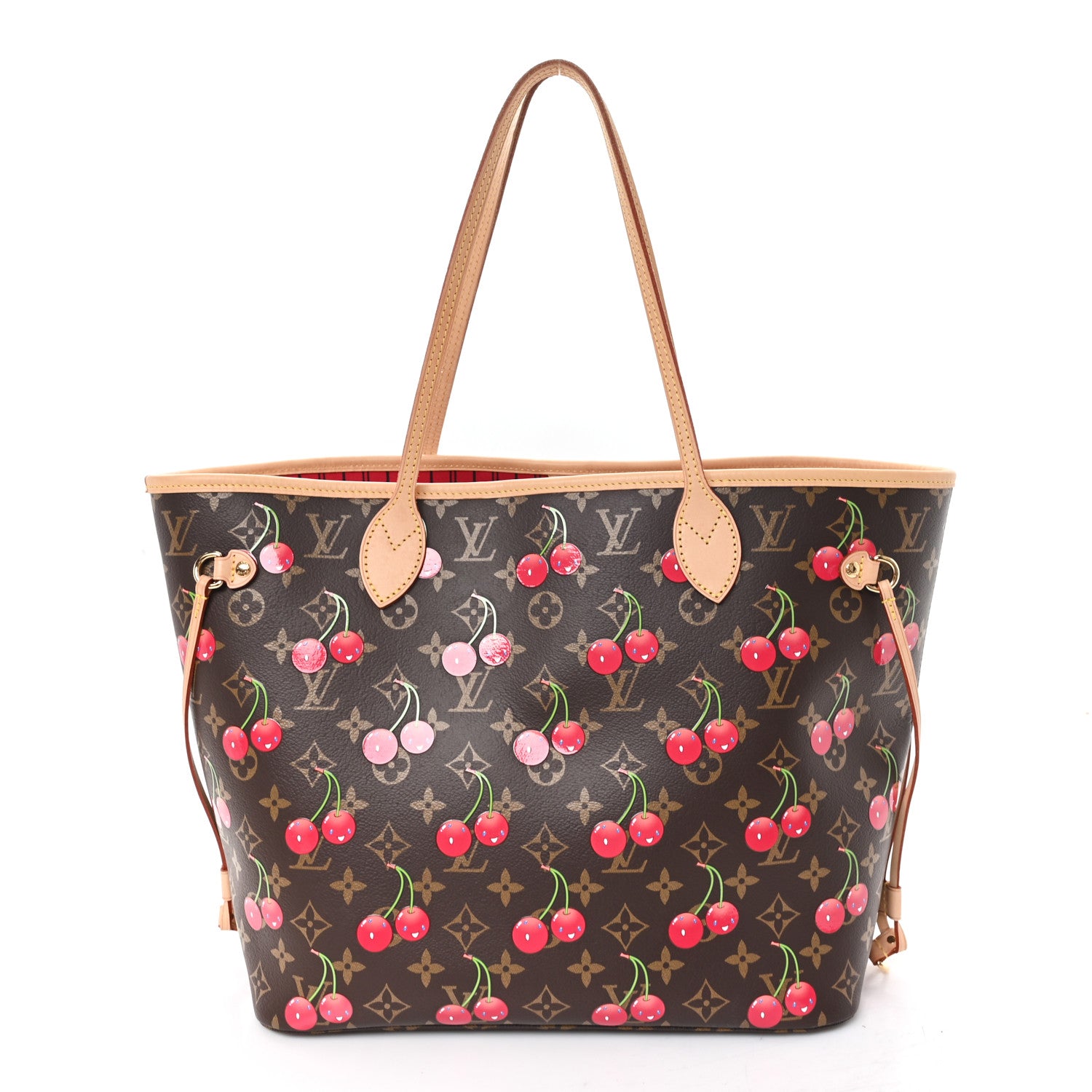 Louis Vuitton LV X TM Monogram Cerises Neverfull MM 1 of 9