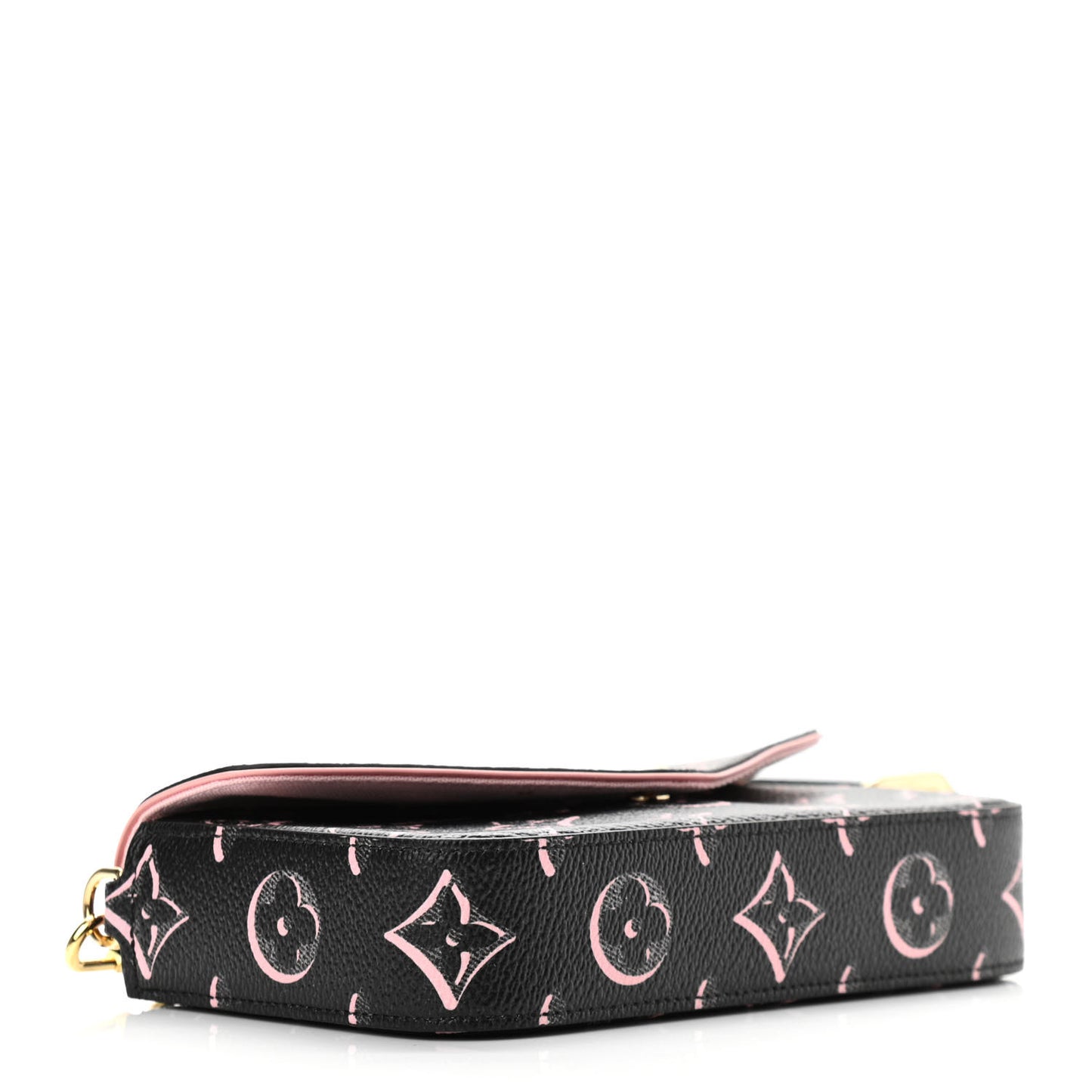 Monogram Fall For You Felicie Strap & Go Black