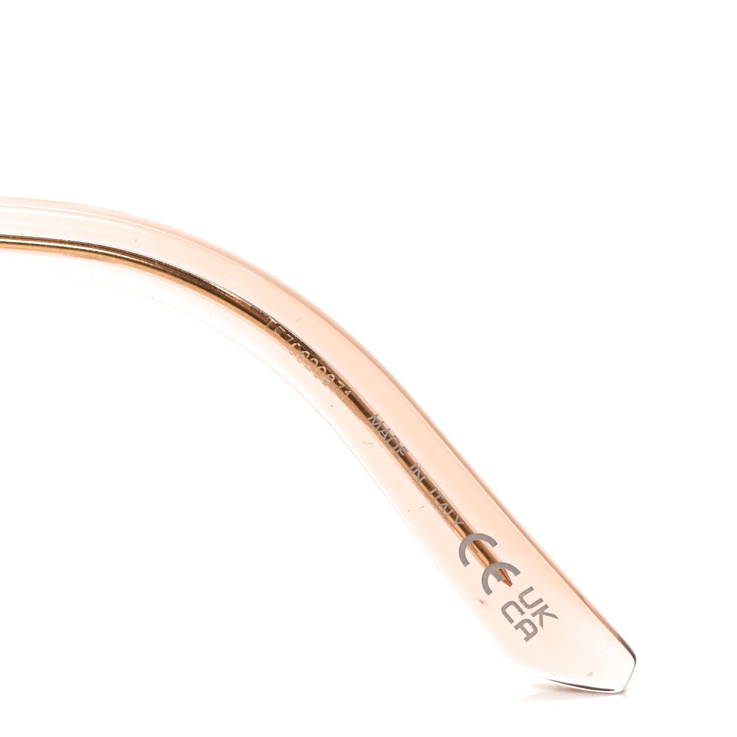 Christian Dior Metal Acetate Diorsignature A3U Sunglasses Nude 6 of 7
