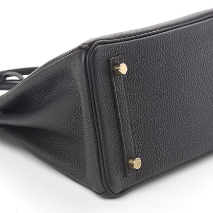 Hermes Togo Birkin 25 Black 30 of 34