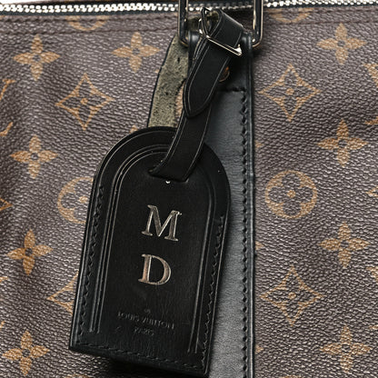 Louis Vuitton Monogram Macassar Keepall Bandouliere 55 7 of 9