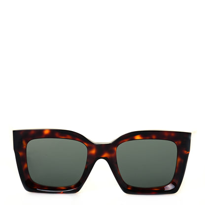 Celine Acetate Square Sunglasses CL401301 Tortoise 2 of 8