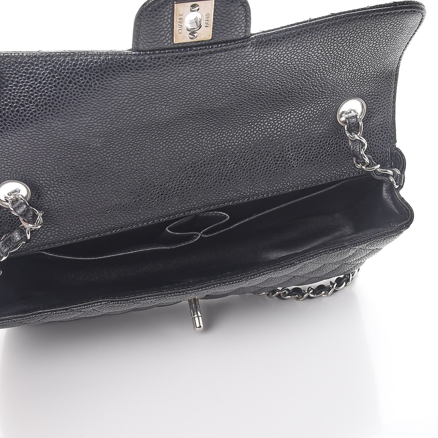 Chanel Caviar Quilted East West Flap Black 5 of 7