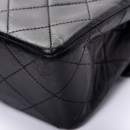 Chanel Lambskin Quilted Medium Single Flap Black 19 of 24