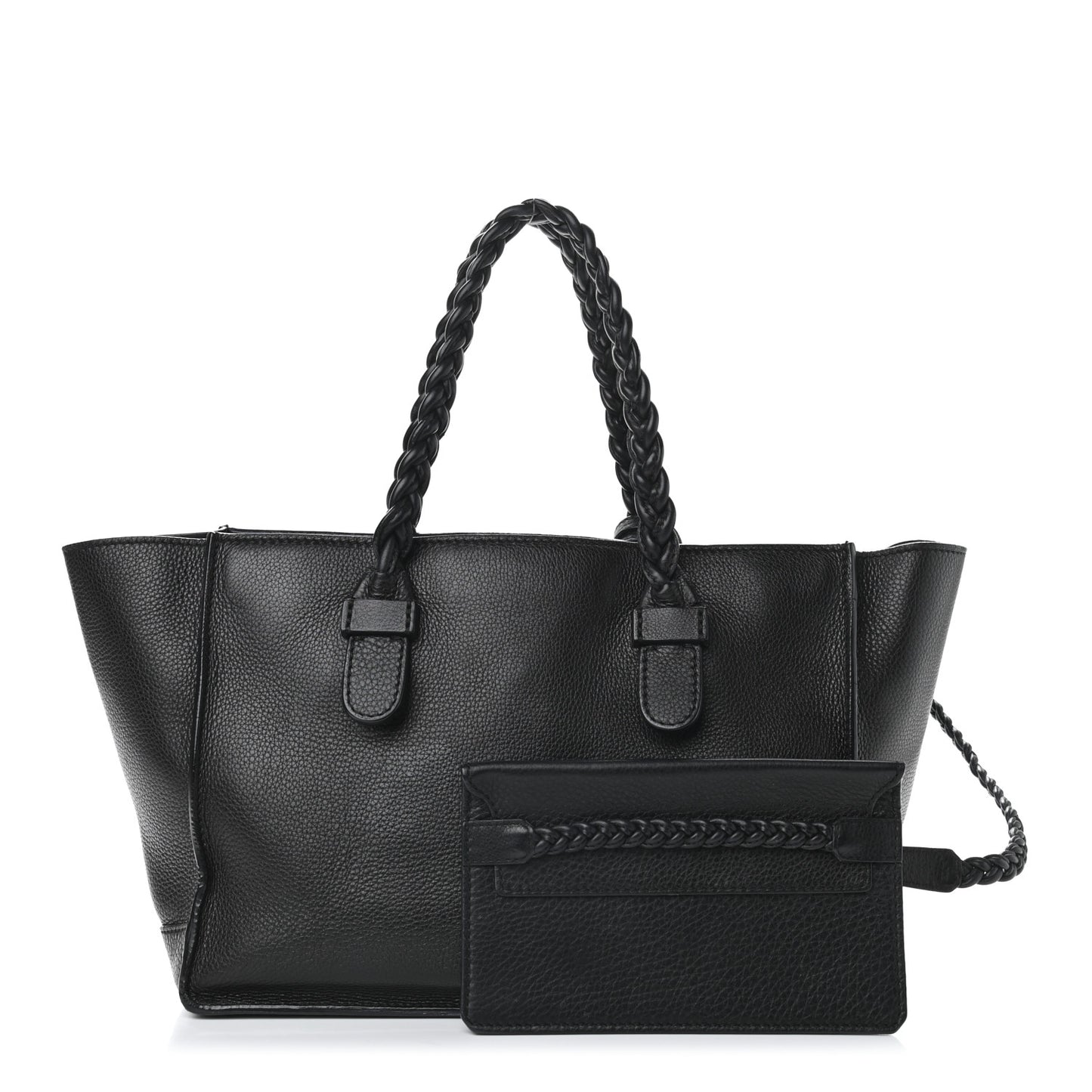 Grained Calfskin To Be Cool Tote Black