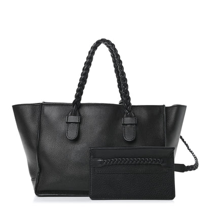 Valentino Garavani Grained Calfskin To Be Cool Tote Black 1 of 12