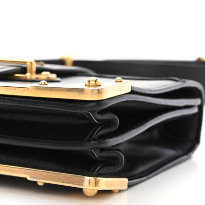 Prada City Calf Saffiano Cahier Bag Black 9 of 9