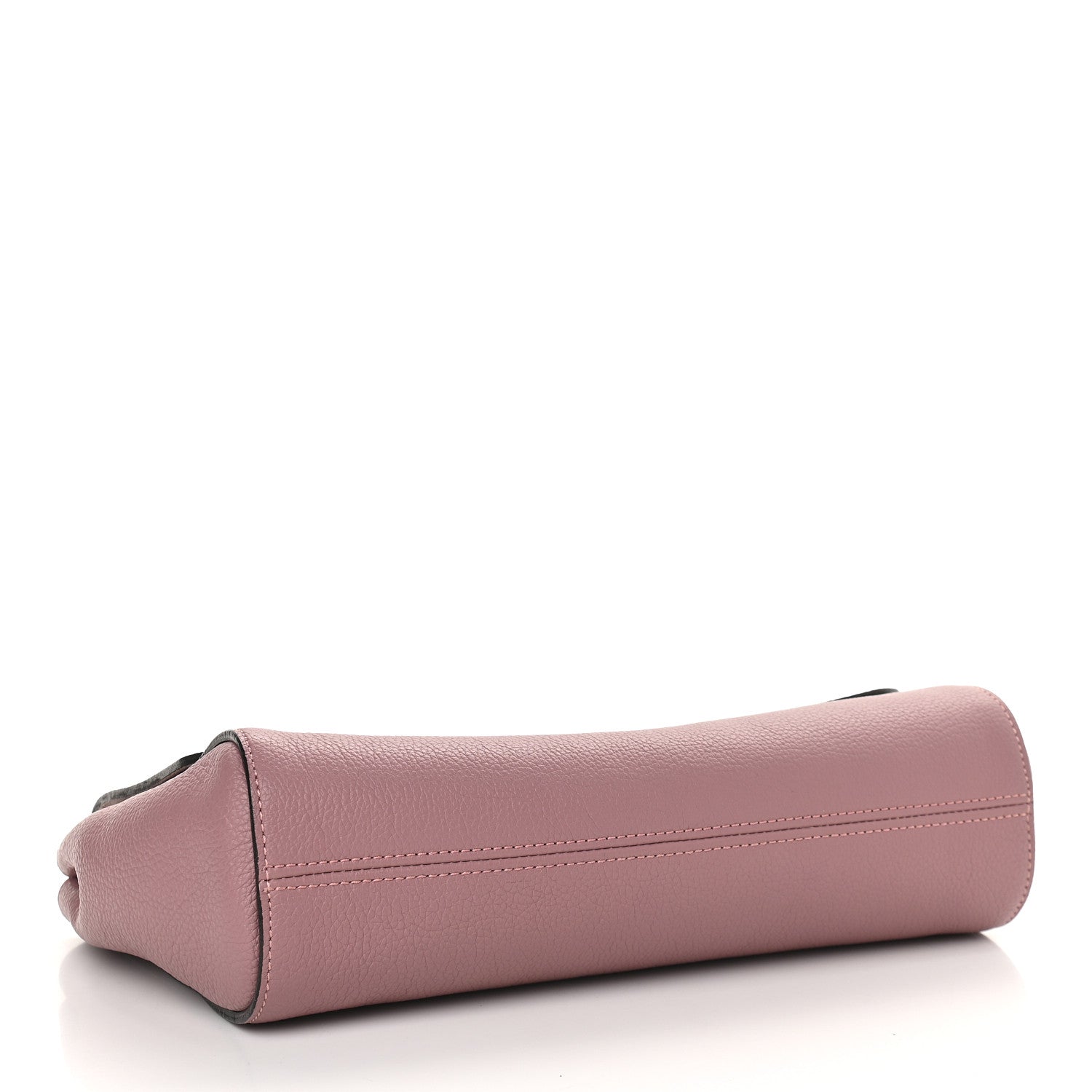 Mulberry Calfskin Goat Medium Lily Flap Dark Blush 4 of 9