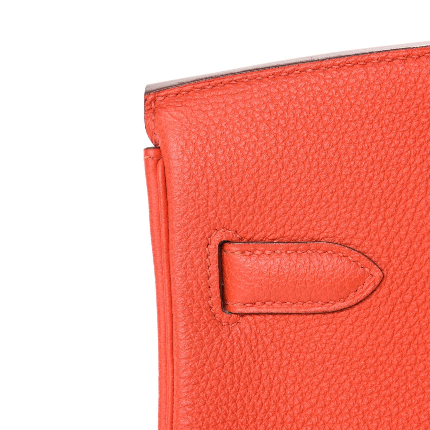 Hermes Togo Birkin 30 Capucine 11 of 34