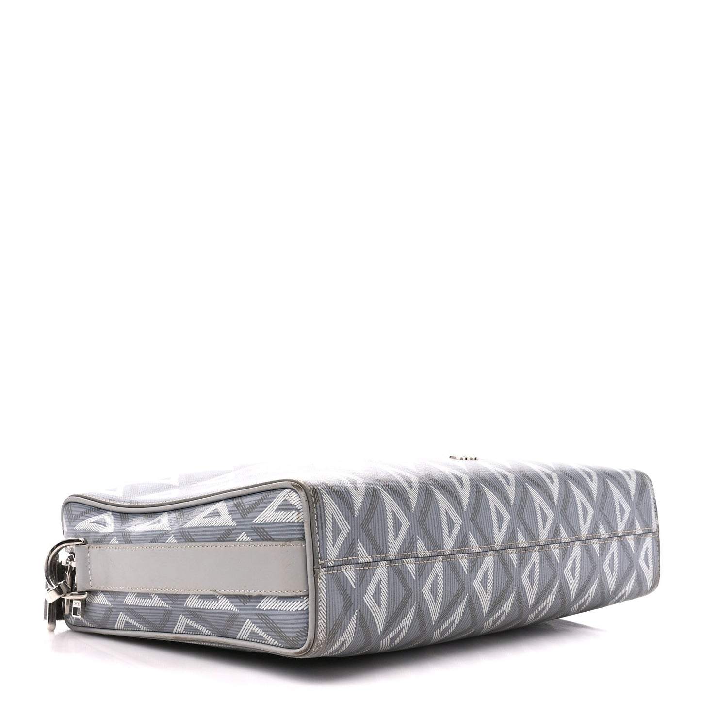 Coated Canvas CD Messenger Gray