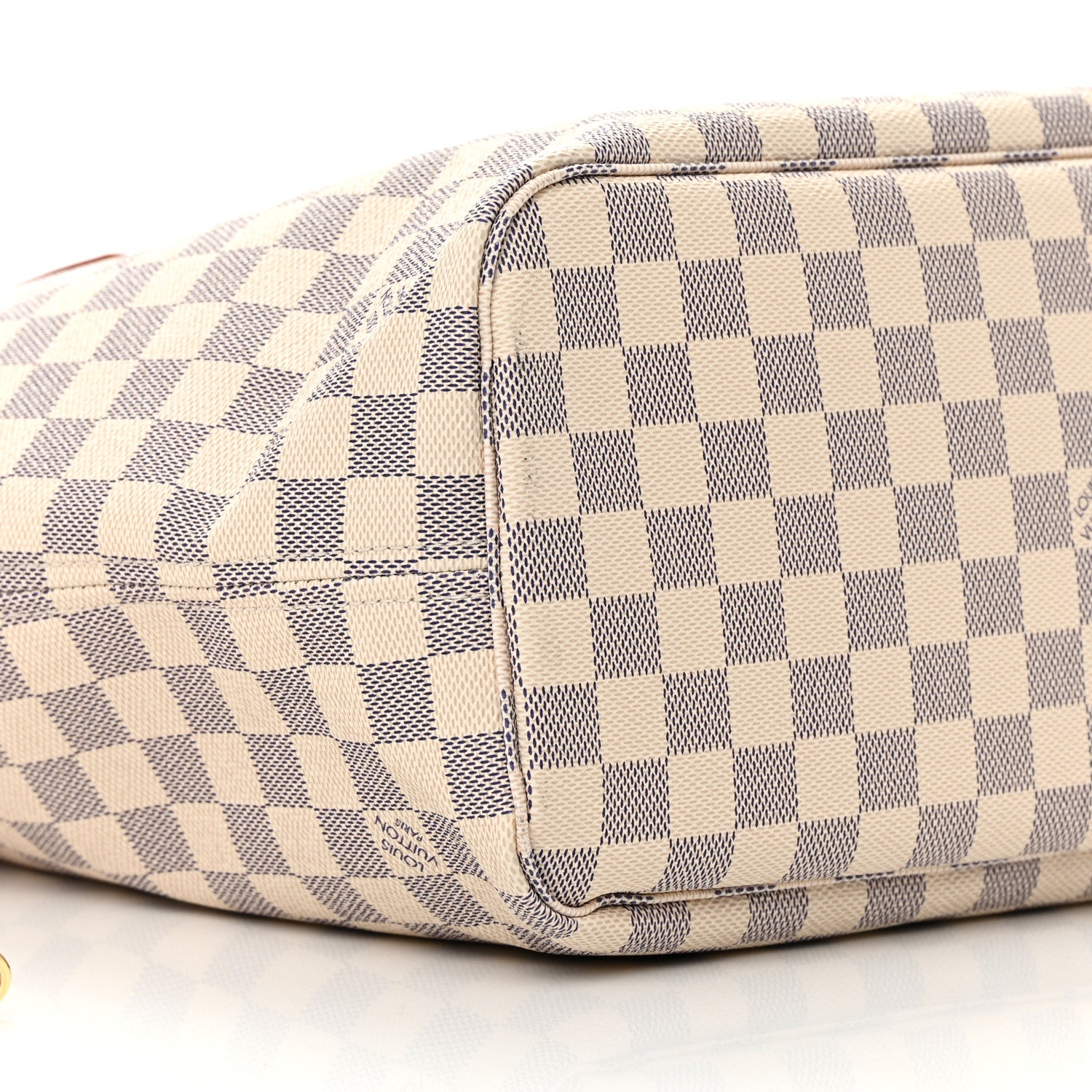 Louis Vuitton Damier Azur Neo Neverfull MM Rose Ballerine 9 of 12