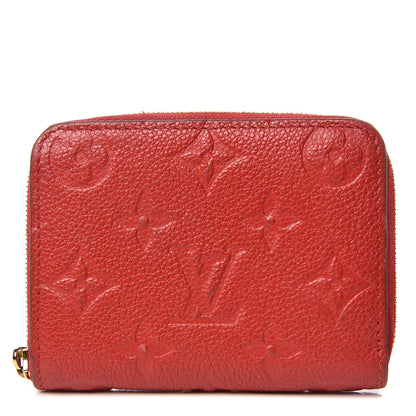 Louis Vuitton Empreinte Zippy Coin Purse Cherry 1 of 8