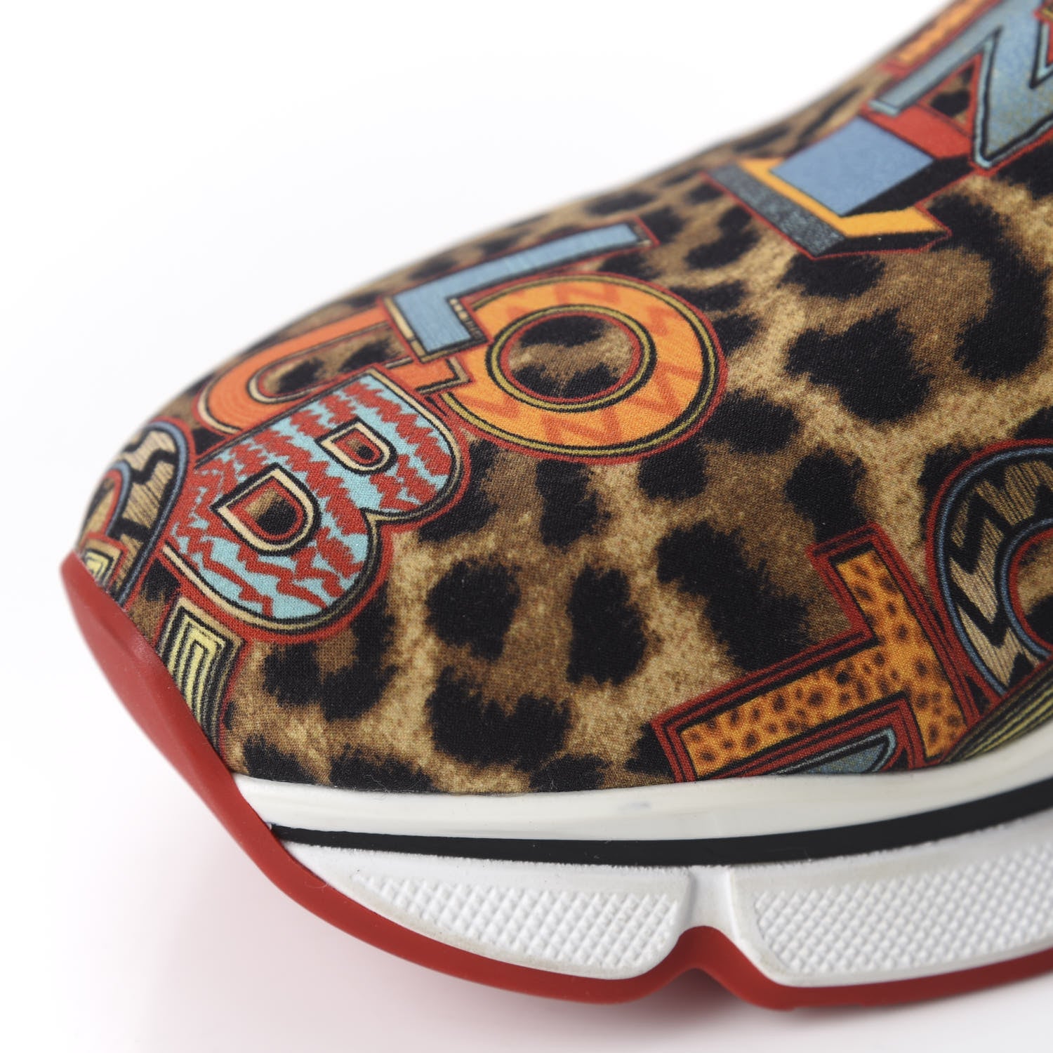 Christian Louboutin Neoprene Space Run Loubileo Donna Flat Sneakers 38 Multi 10 of 11