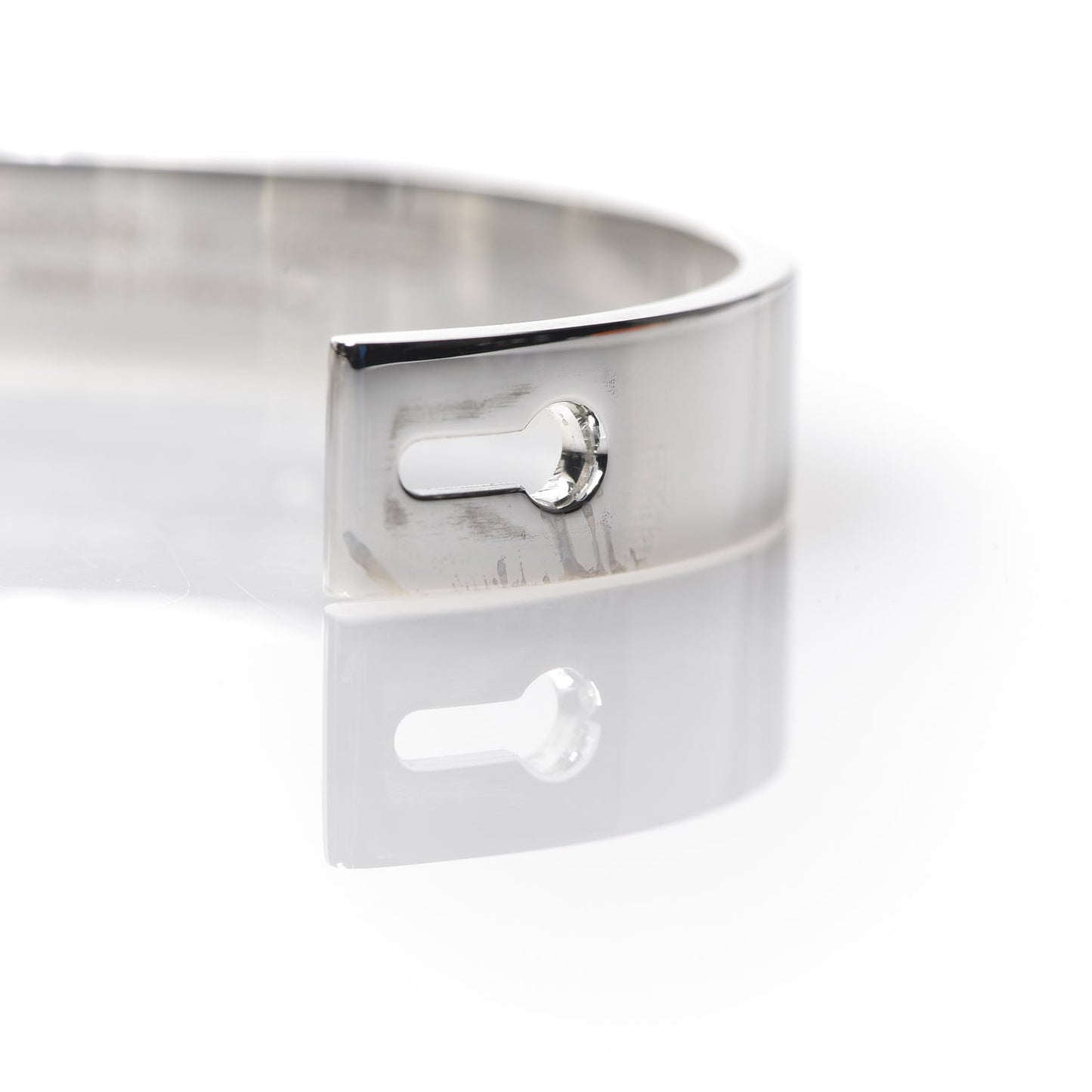 Sterling Silver PM Collier De Chien Bracelet ST