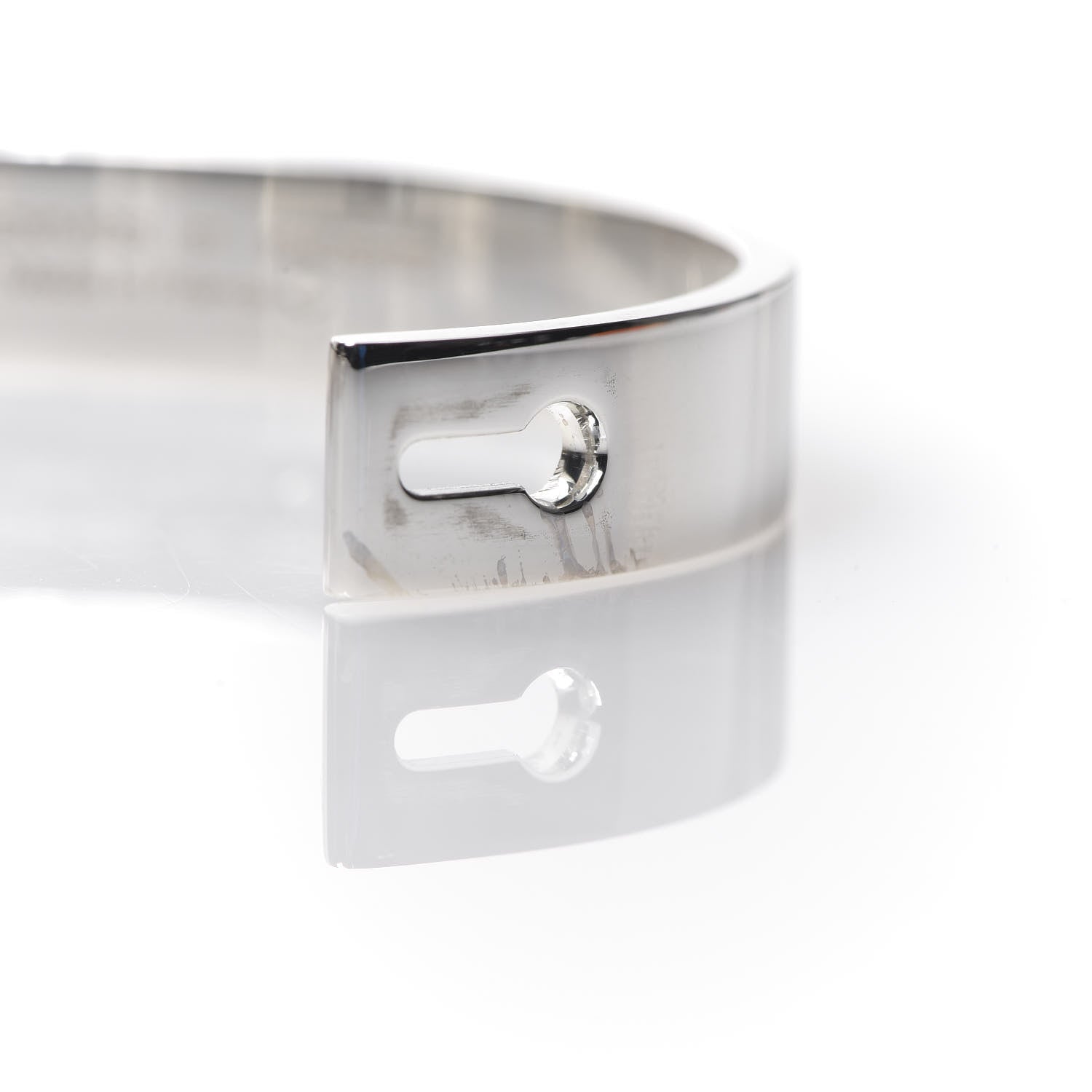 Hermes Sterling Silver PM Collier De Chien Bracelet ST 6 of 7