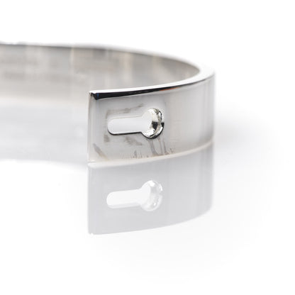 Hermes Sterling Silver PM Collier De Chien Bracelet ST 6 of 7