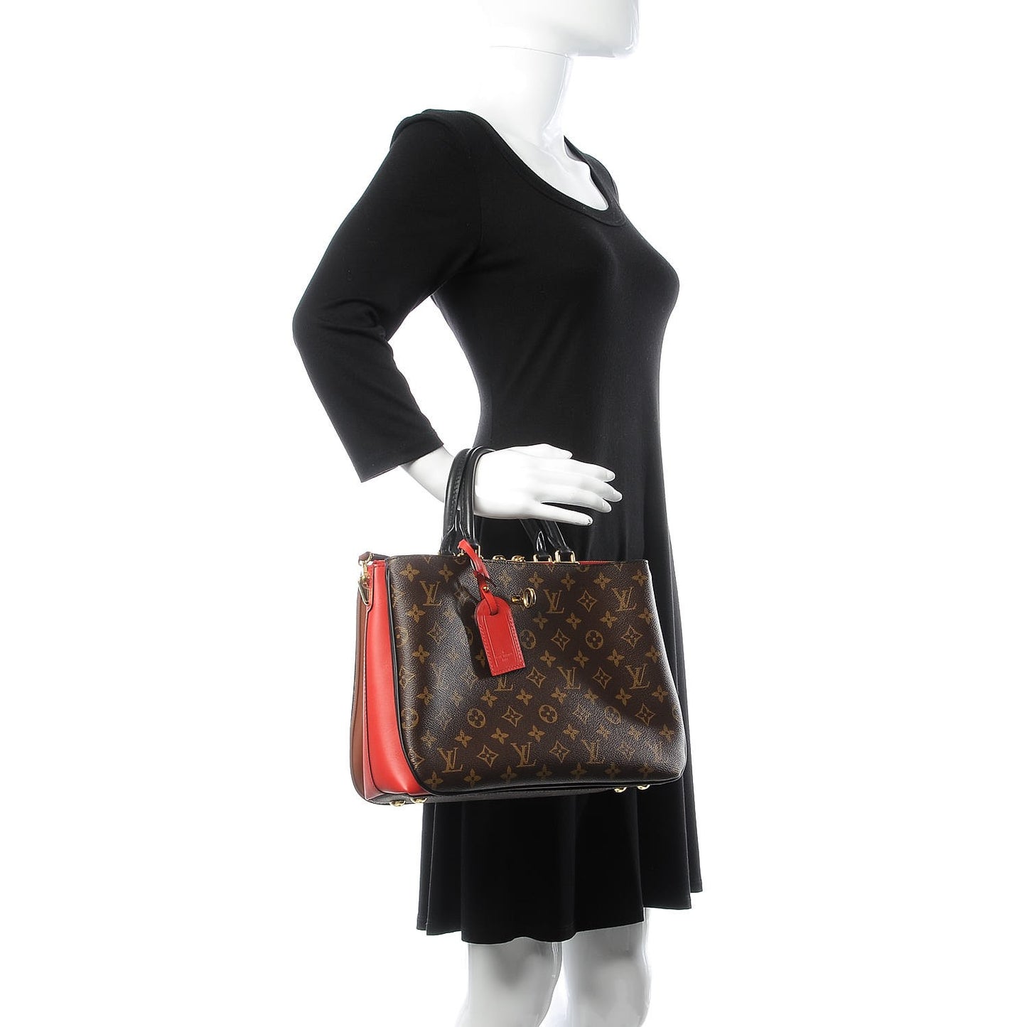 Monogram Millefeuille Black Rouge