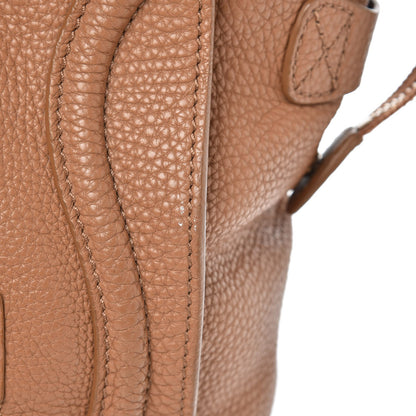 Celine Pebbled Calfskin Micro Luggage Camel 18 of 20