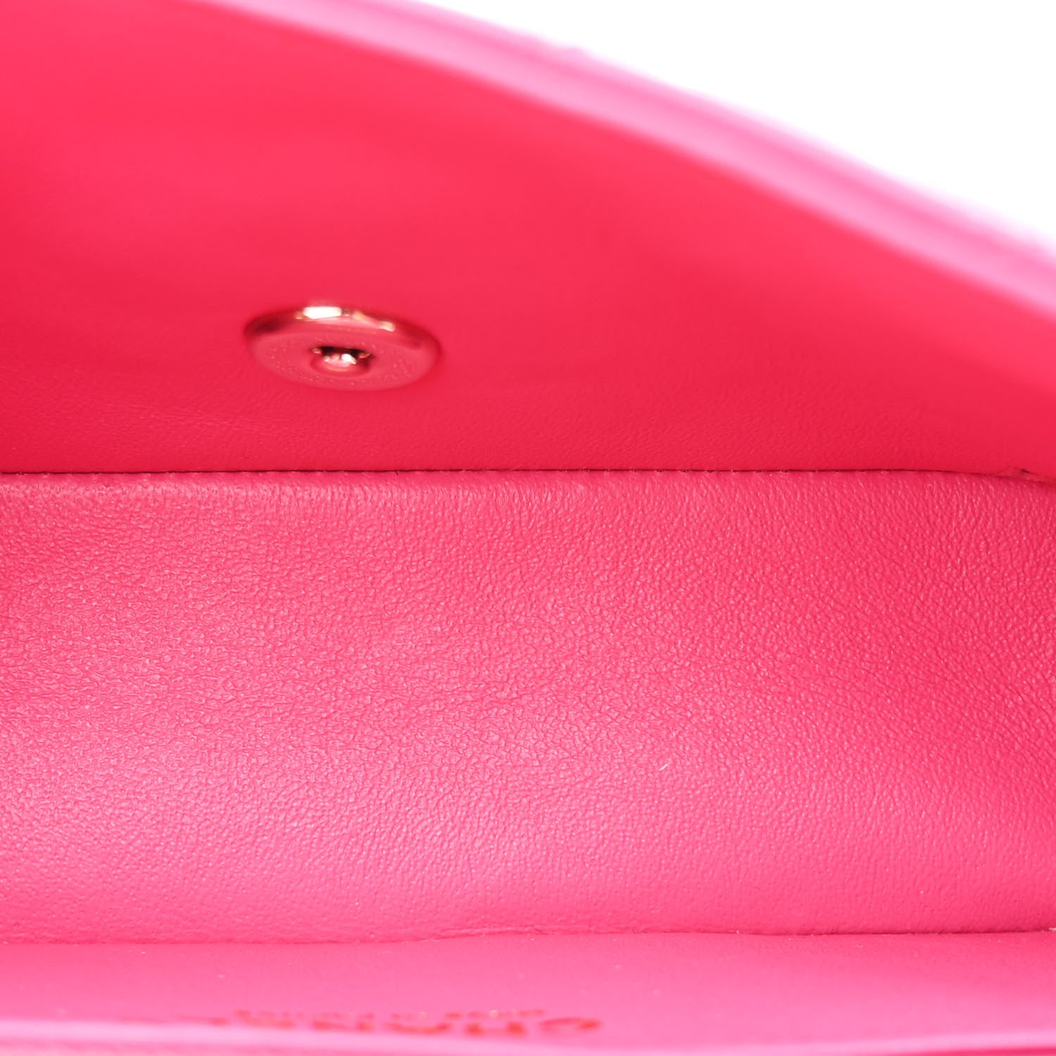Chanel Lambskin Quilted Mini Rectangular Flap Pink 5 of 10