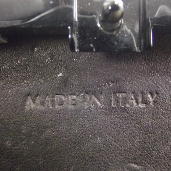 Prorsum Lizard Warrior Check Evening Bag Black