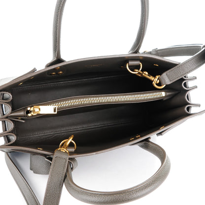 Saint Laurent Grained Calfskin Baby Sac De Jour Bronze 5 of 7