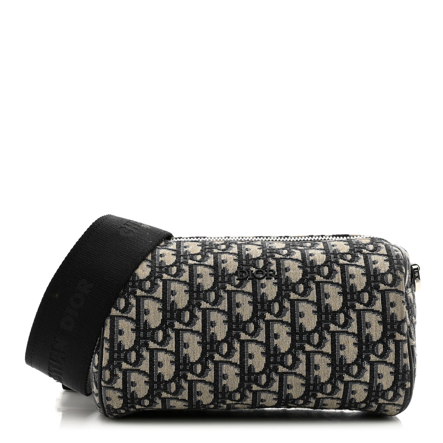 Oblique Roller Messenger Bag Blue