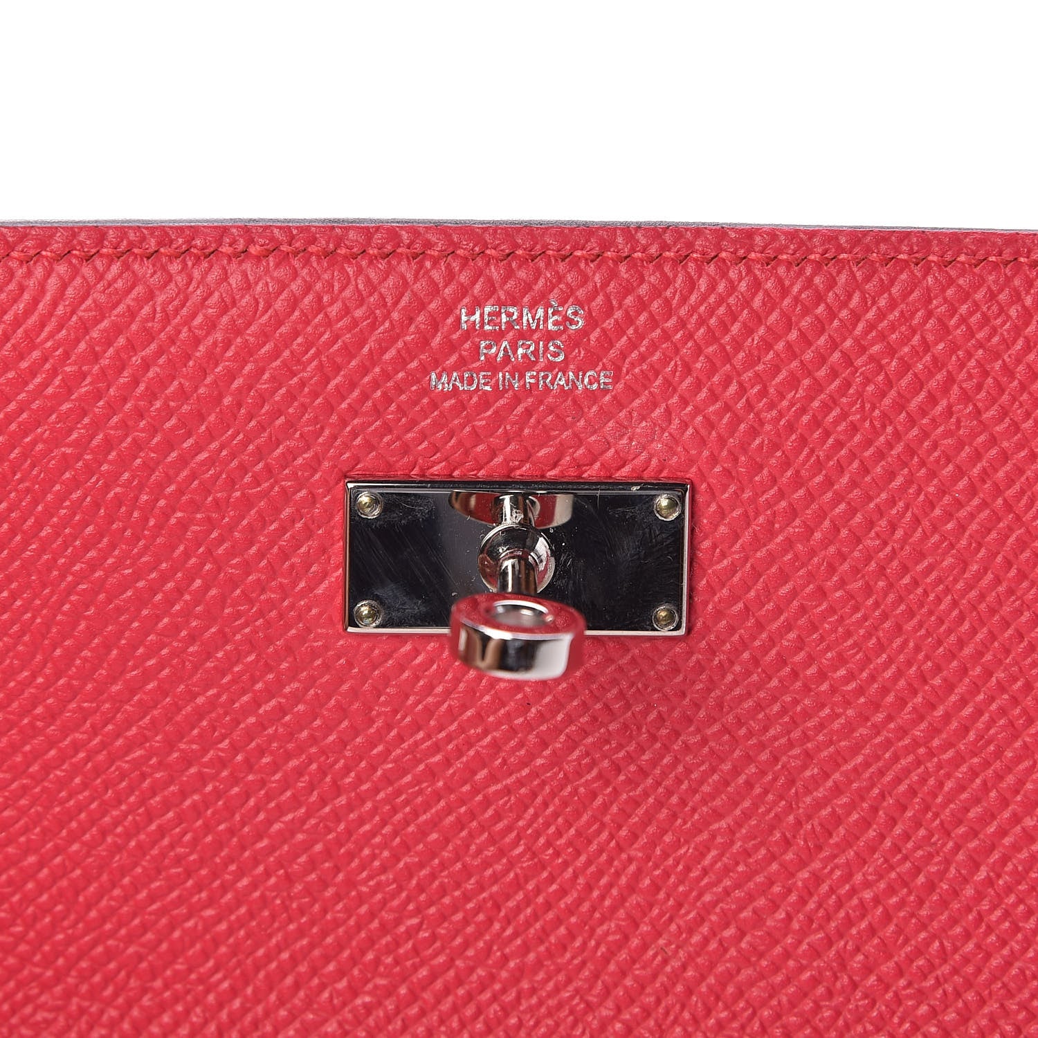 Hermes Epsom Medium Kelly Wallet Rose Extreme 5 of 8