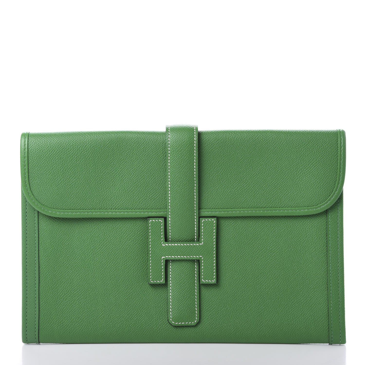 Hermes Epsom Jige PM Clutch Bambou 1 of 11