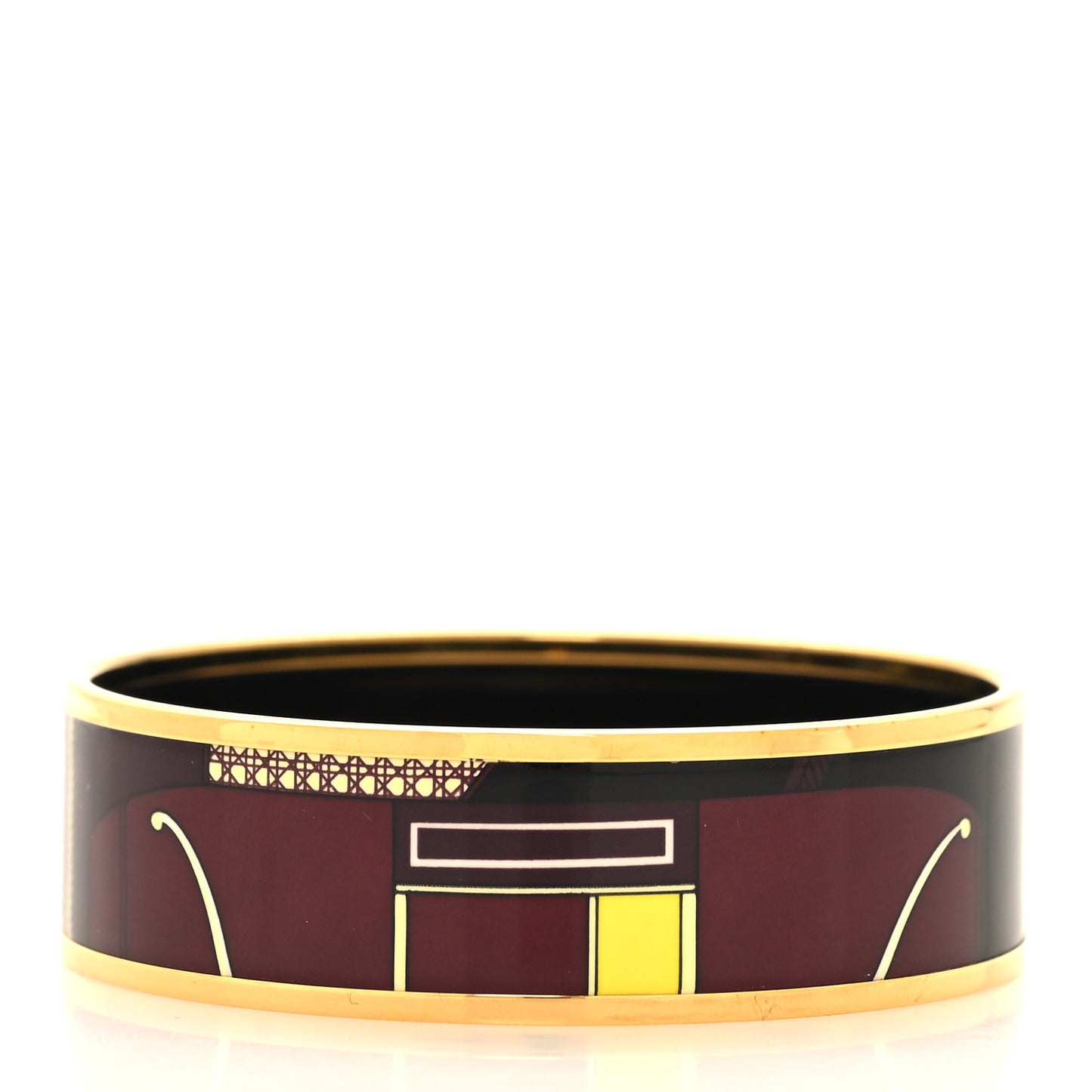 Enamel Printed Wide Bracelet 62