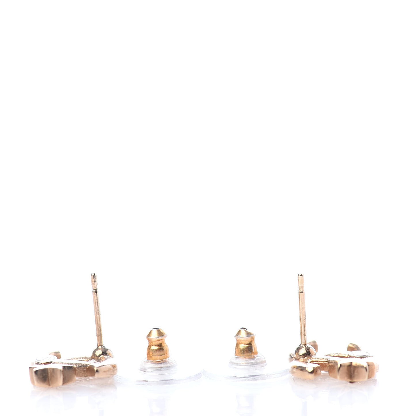 Crystal CC Starfall Earrings Gold