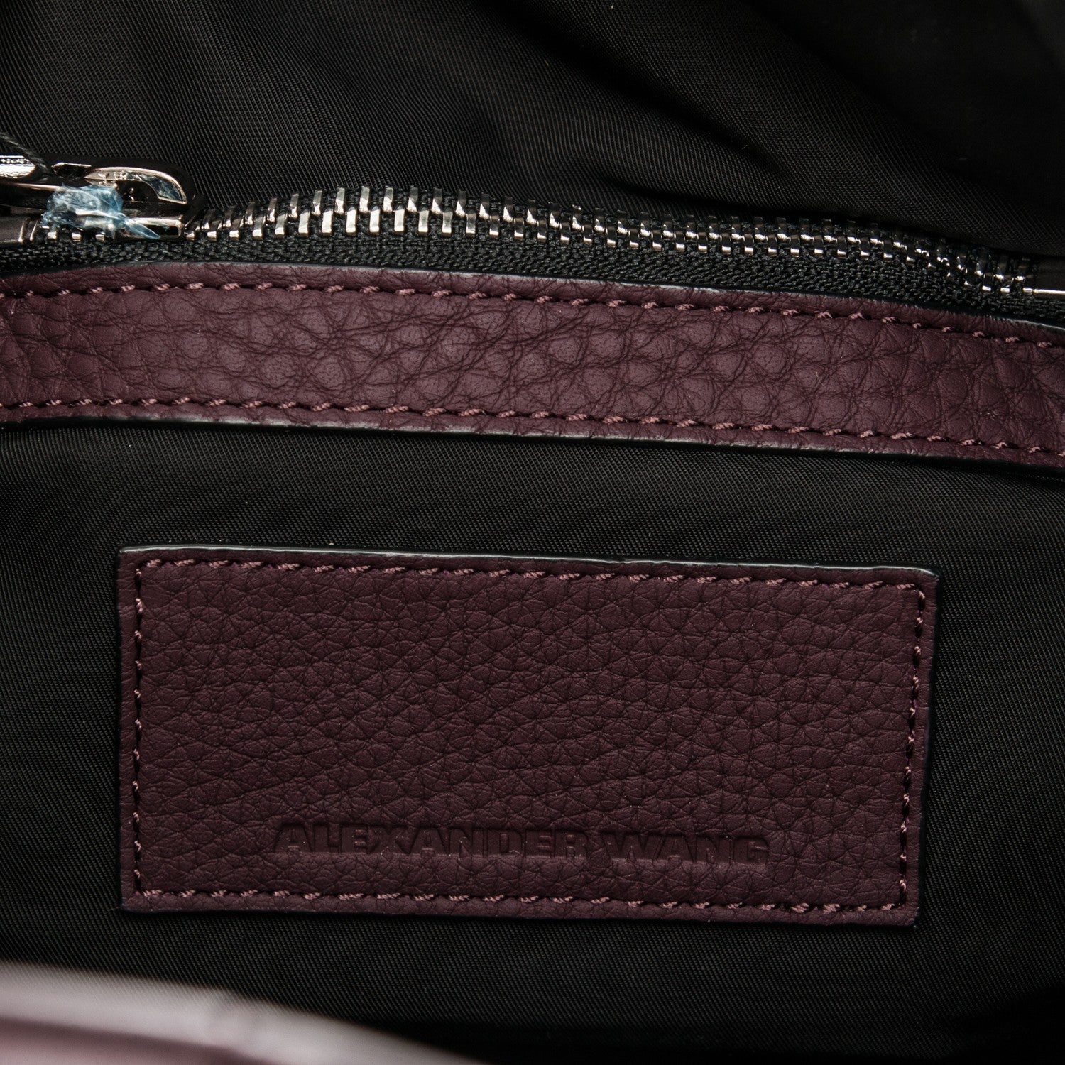Alexander Wang Pebbled Calfskin Mini Rockie Matte Oxblood 7 of 8