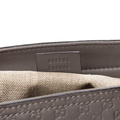 Gucci Microguccissima Small Bree Tote Graphite 7 of 10