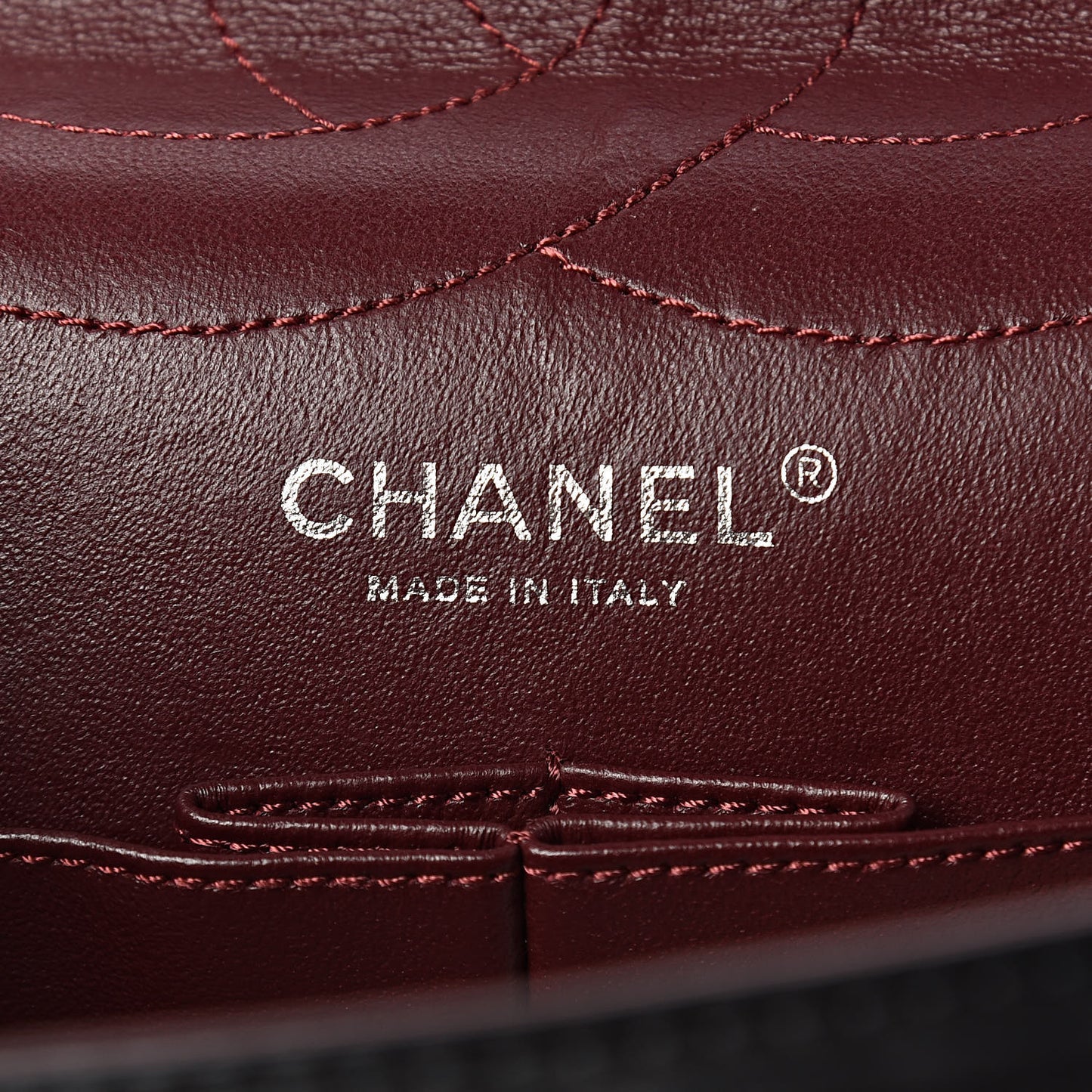 Aged Calfskin Quilted 2.55 Reissue 227 Flap Black