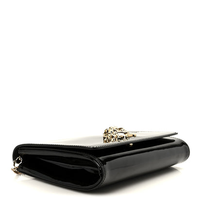 Versace Patent Palazzo Medusa Chain Evening Bag Black 4 of 10