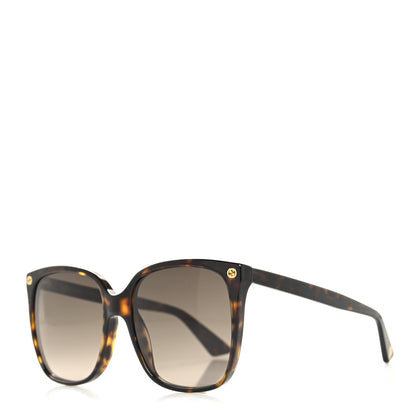 Gucci Acetate GG Sunglasses GG0022S Havana 1 of 8