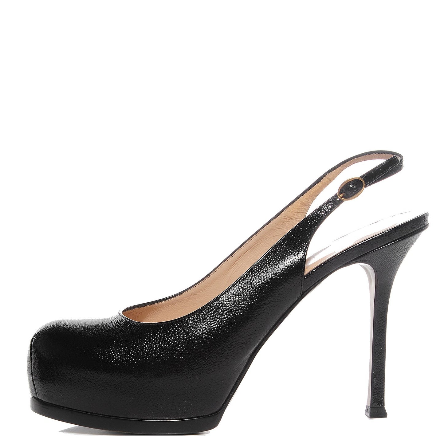 Vernigolf Tribtoo Platform Slingback 80 Pumps Black 38.5