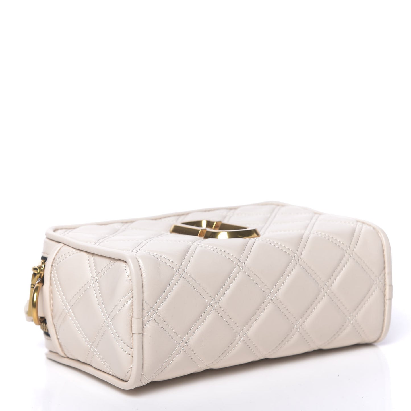Calfskin Quilted The Softshot 21 Bag Ivory