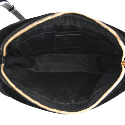 Saint Laurent Velvet Matelasse Monogram Lou Camera Bag Black 5 of 13