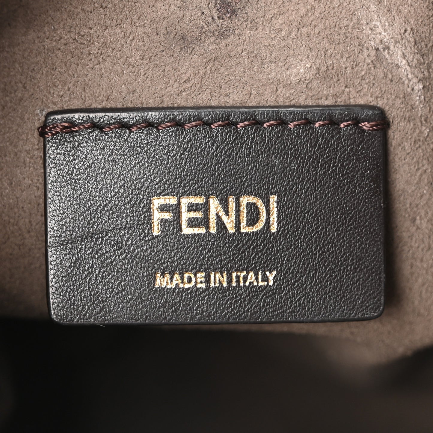 X FILA Vitello F is Fendi Mania Mini Mon Tresor Bucket Bag White