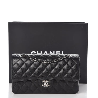 Chanel Caviar Quilted Medium Double Flap Black 9 of 9