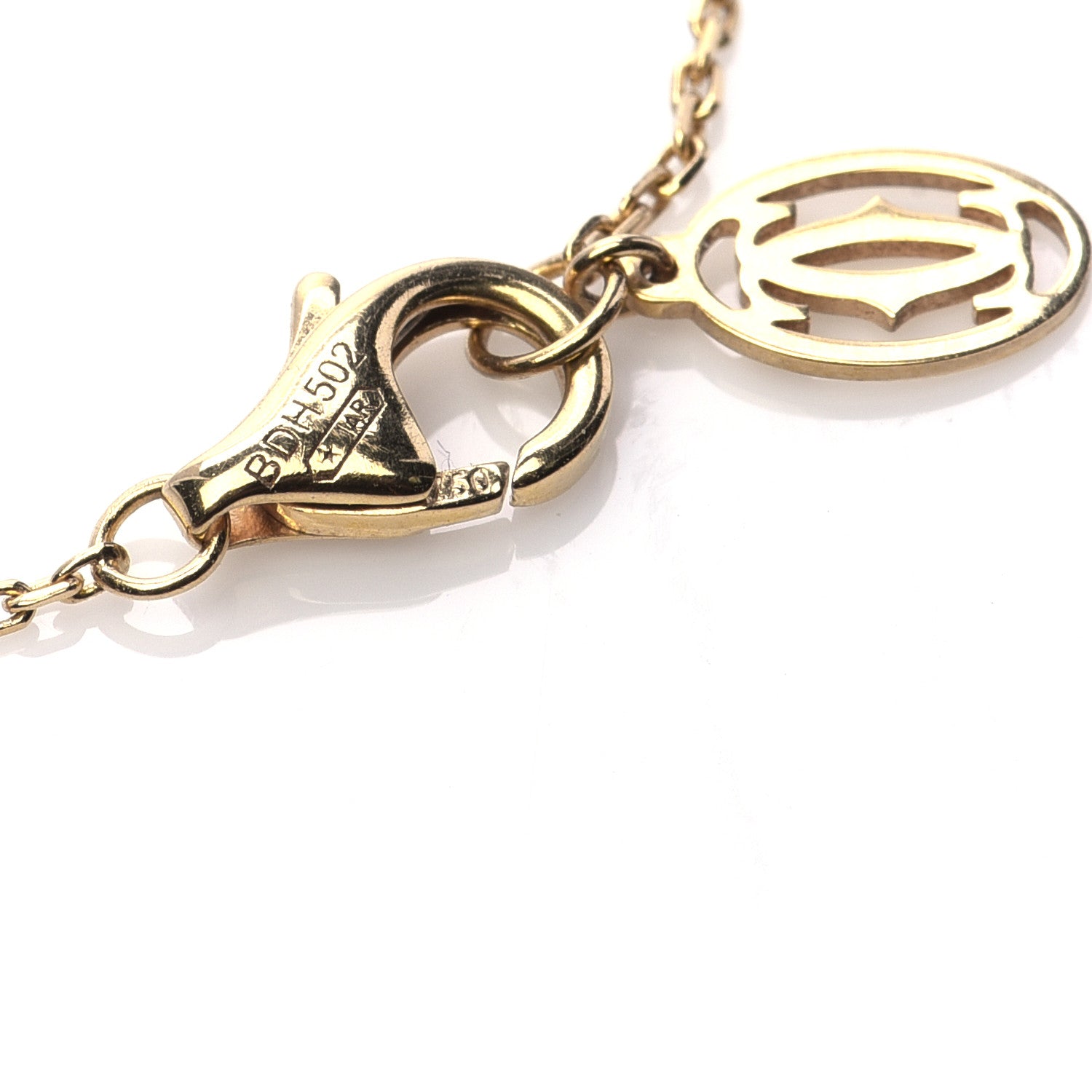 Cartier 18K Yellow Gold Diamond XS D'Amour Pendant Necklace 5 of 5