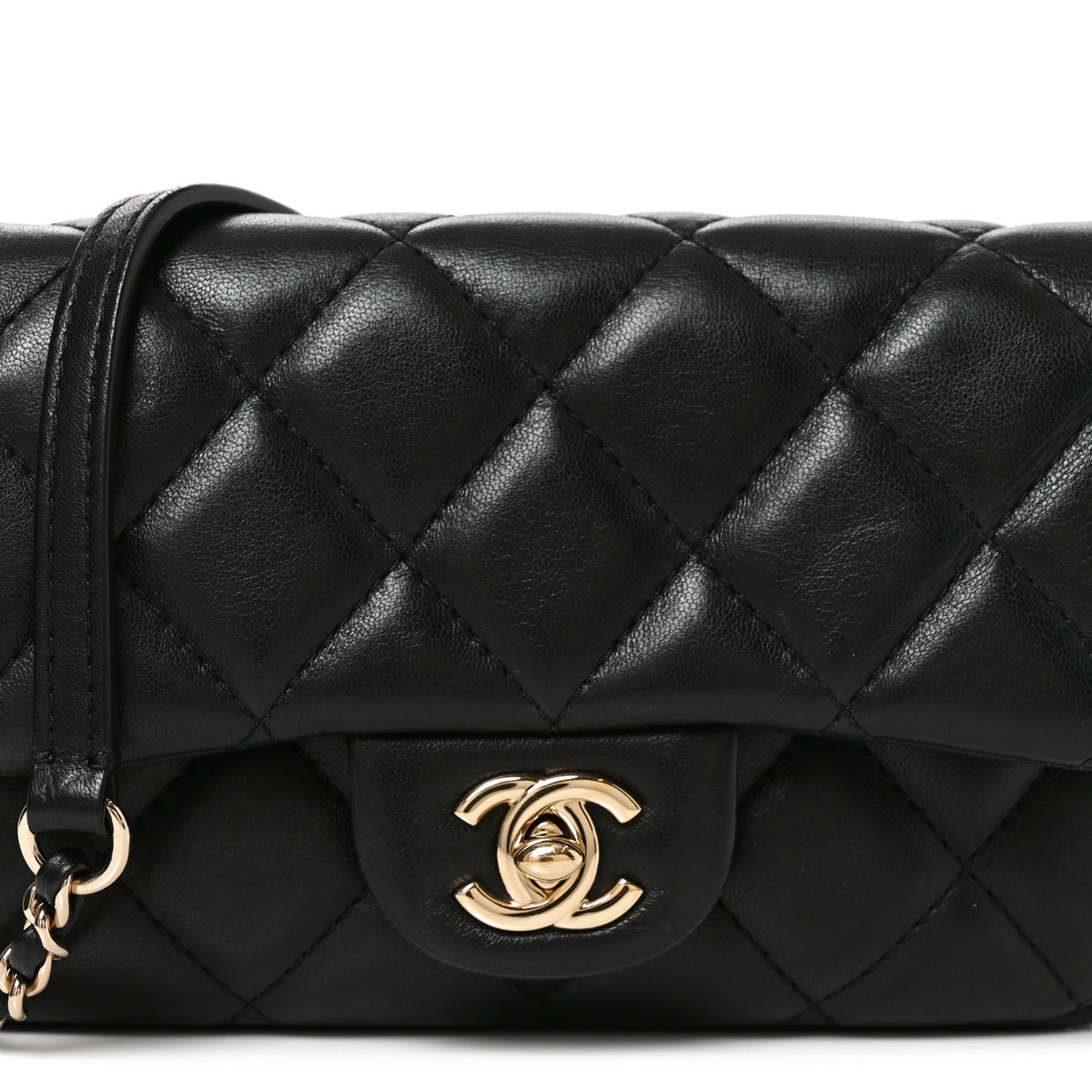 Chanel Lambskin Quilted Mini My Precious Flap Black 8 of 10